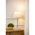 Antia Stem Table Lamp With Linen Shade [cid:23881-d]