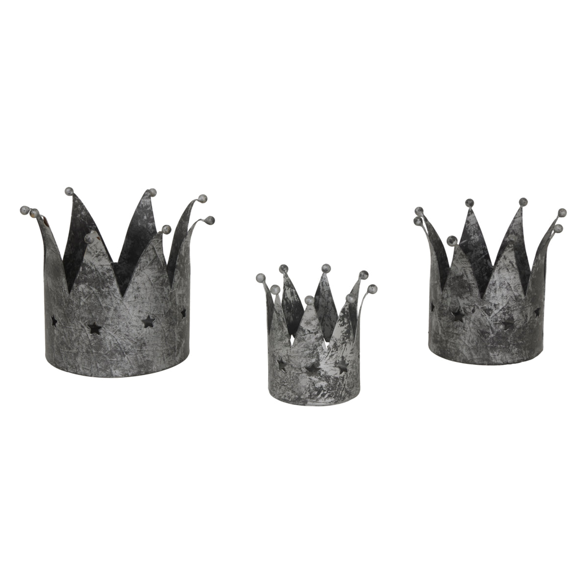 Antique Crown Candle Holder_1316