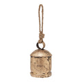 Antique Gold Bell Bauble_1299