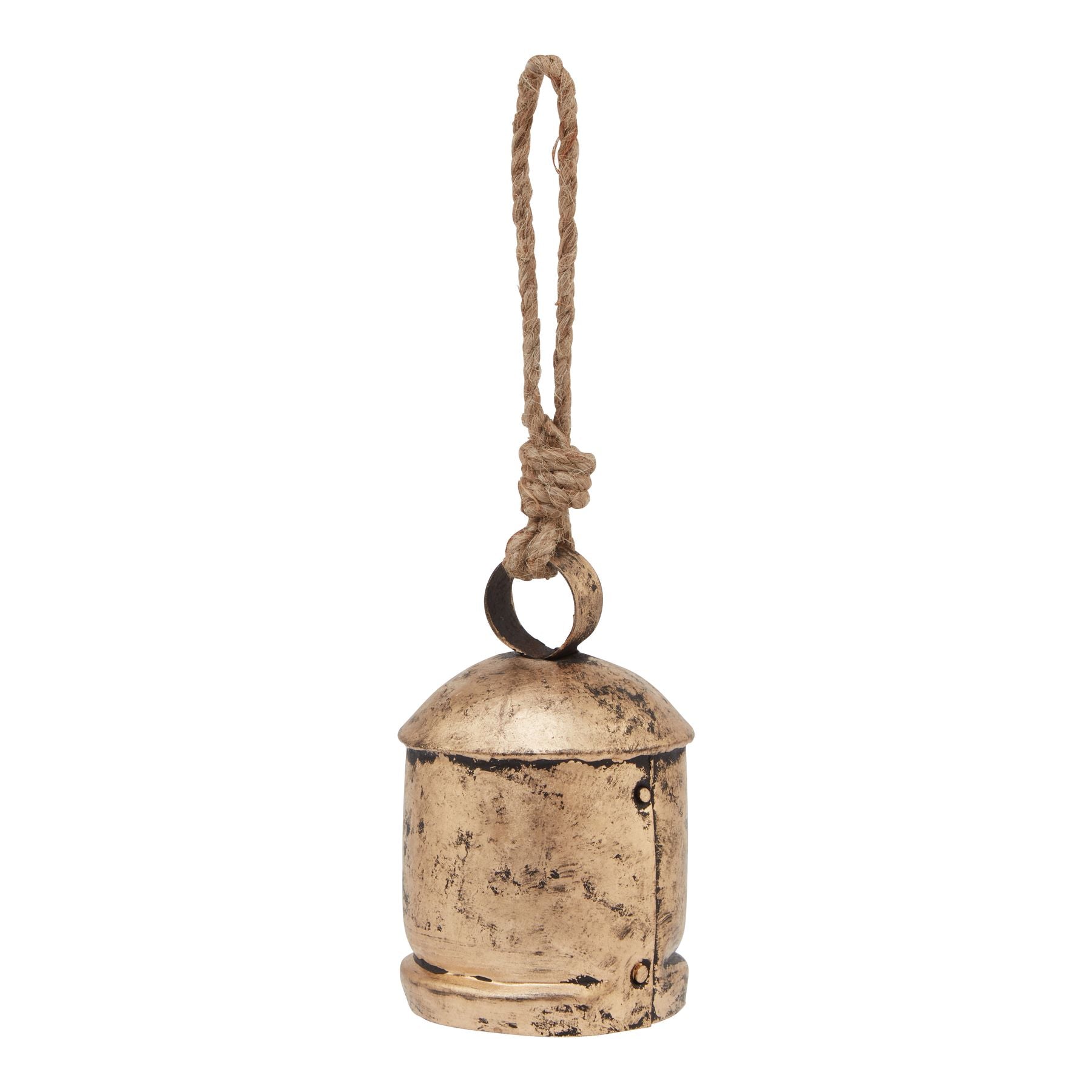 Antique Gold Bell Bauble_1299