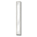 Antique White Frame Narrow Wall Mirror_4100