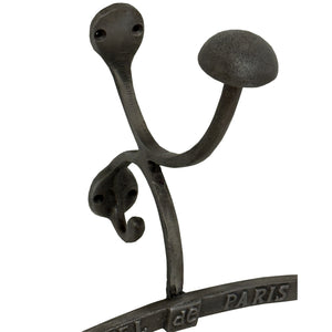 Antiqued Silver Coat Hanger With Hook_1329