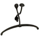 Antiqued Silver Coat Hanger With Hook_1328