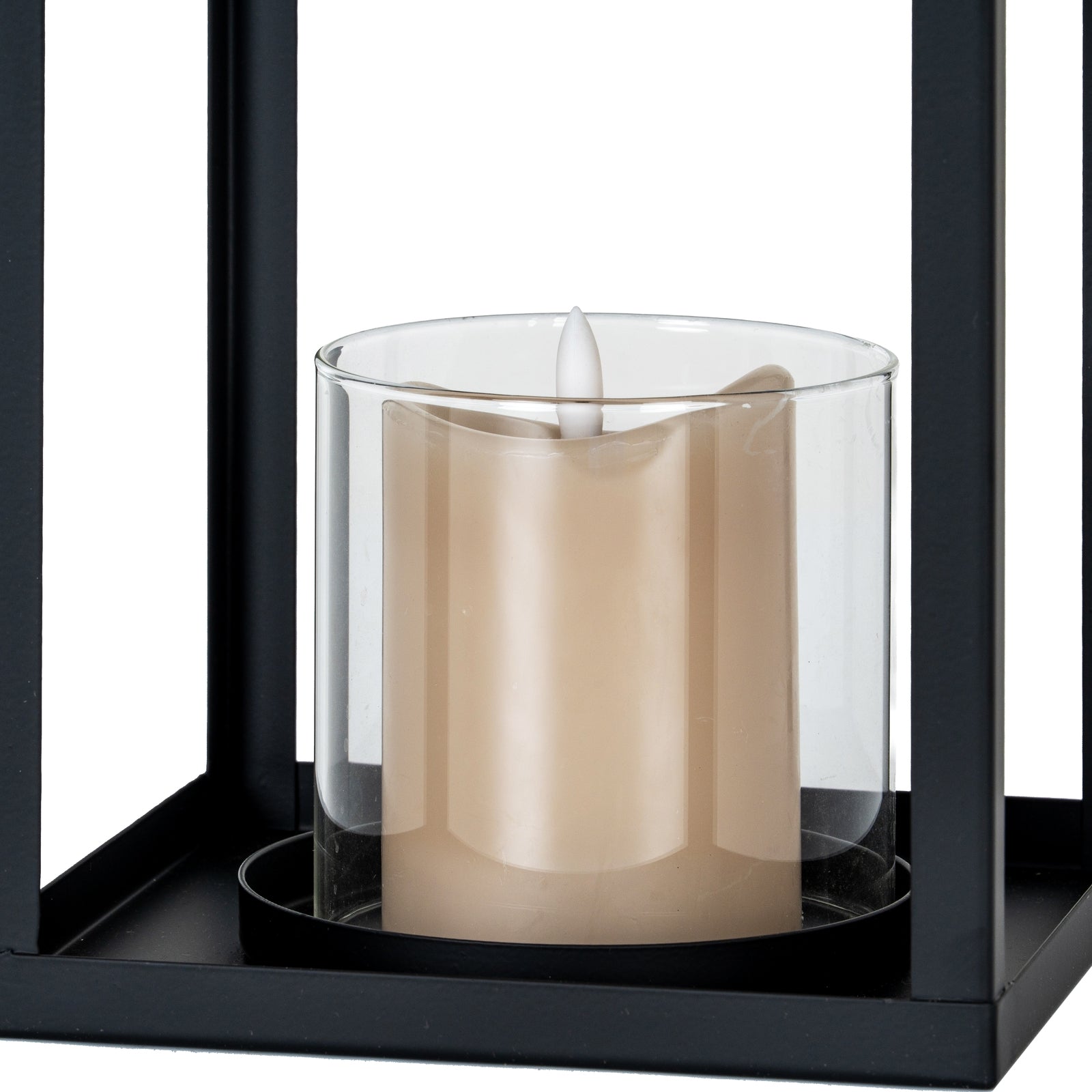 Astra Lantern With Glass Candle Holder_1358