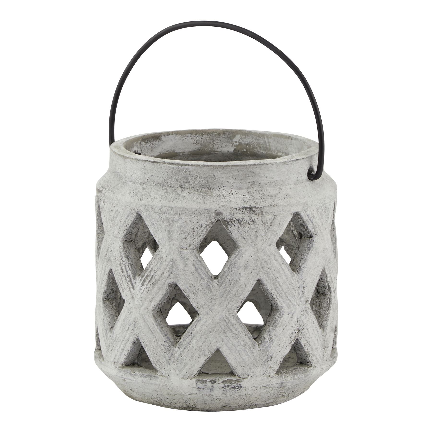 Athena Stone Lattice Lantern_725