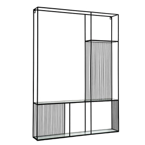 Axis Shelf Unit With Glass Shelves_90