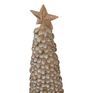 Beige Cedar Tree With Star_1846