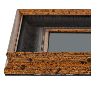 Black And Antique Gold Beaded Photo Frame_1410