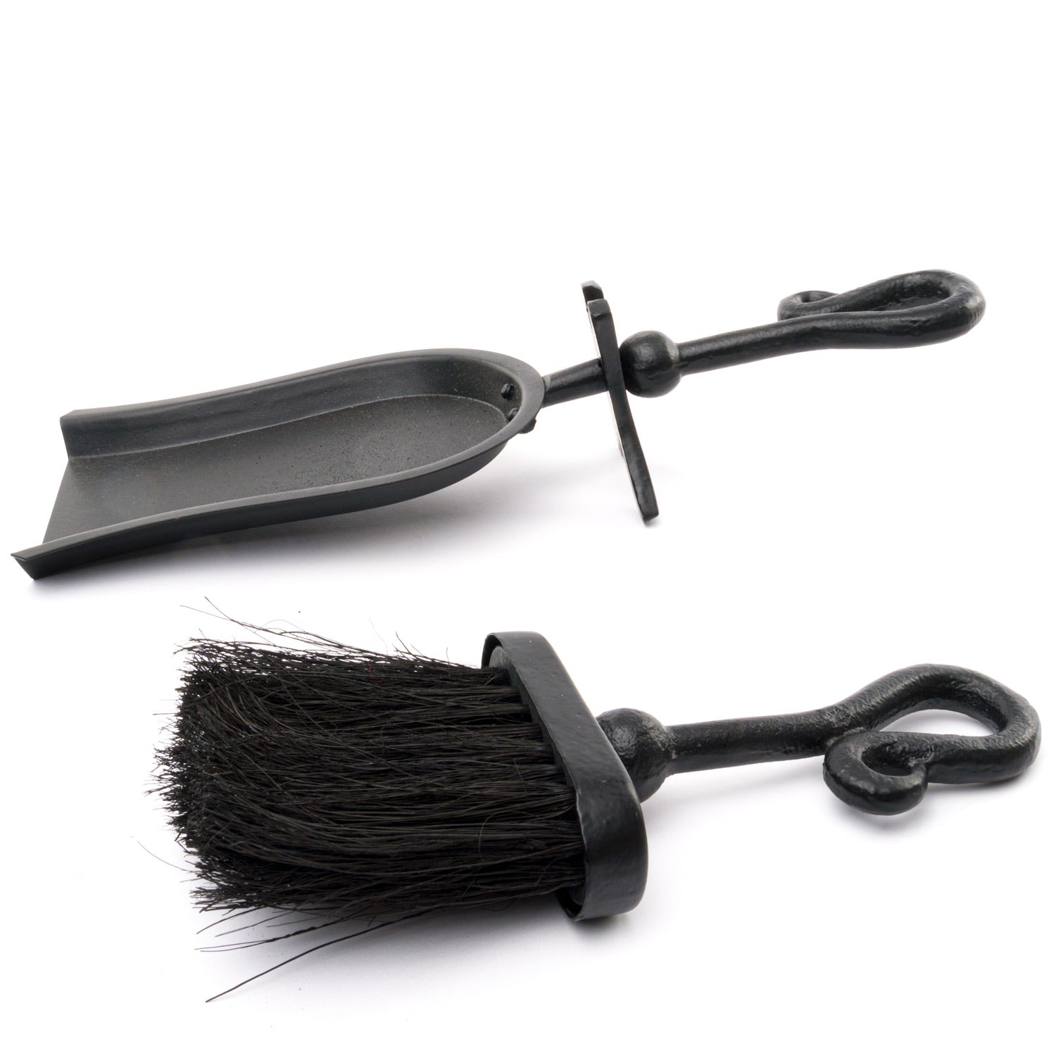 Black Crook Handled Hearth Tidy_4279