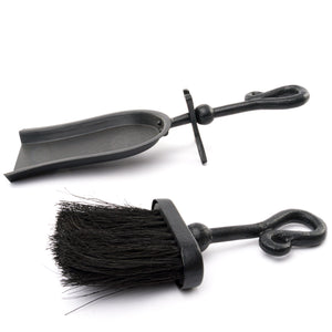 Black Crook Handled Hearth Tidy_4279