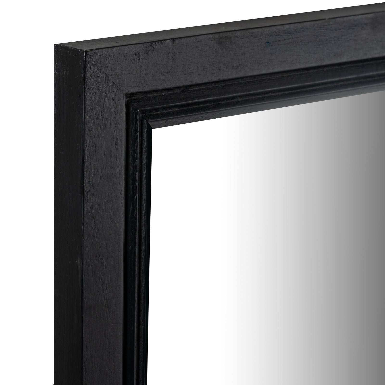 Black Wood Large Window Mirror_4117