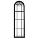 Black Wood Tall Arched Window Mirror_4123