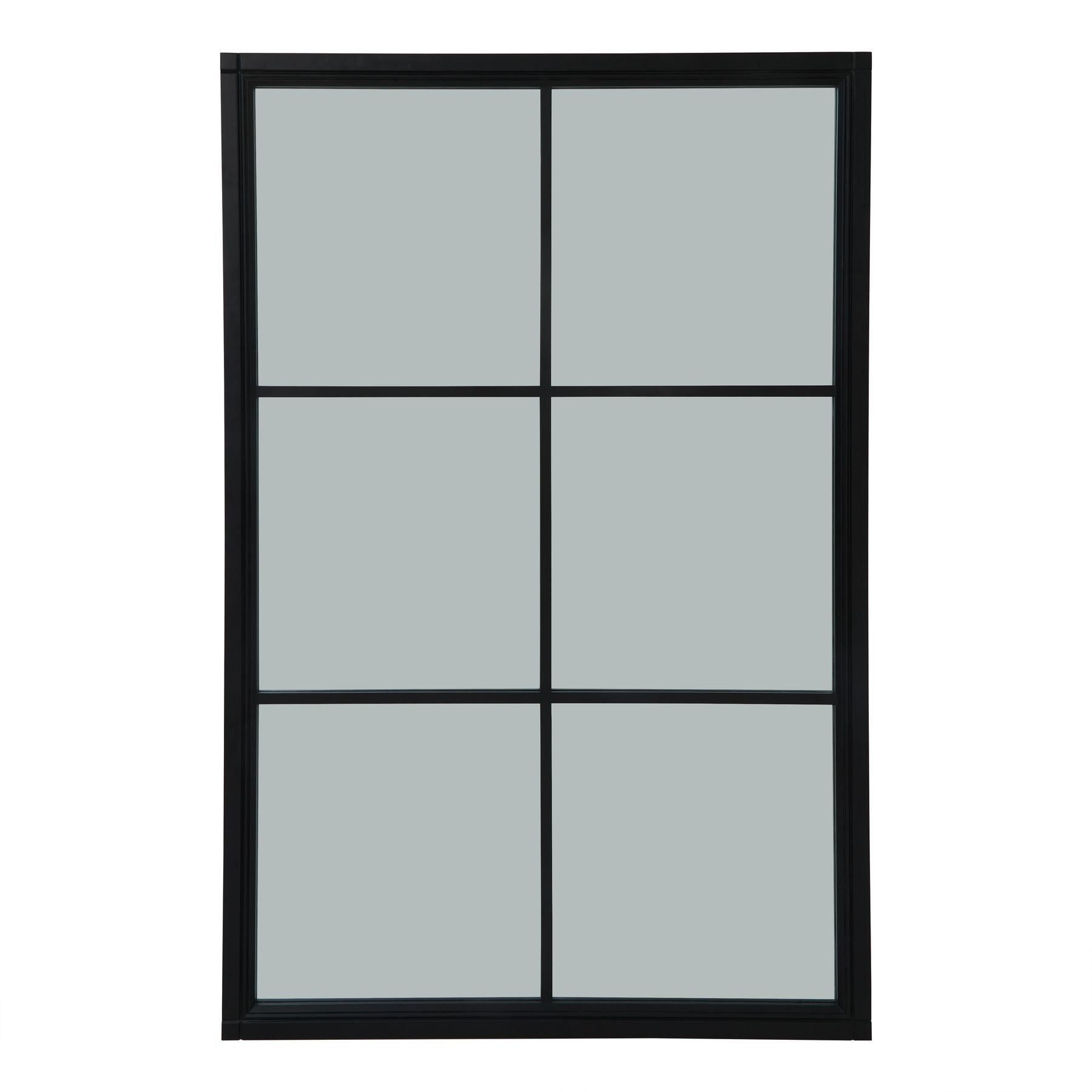 Black Wood XL Window Mirror_4127