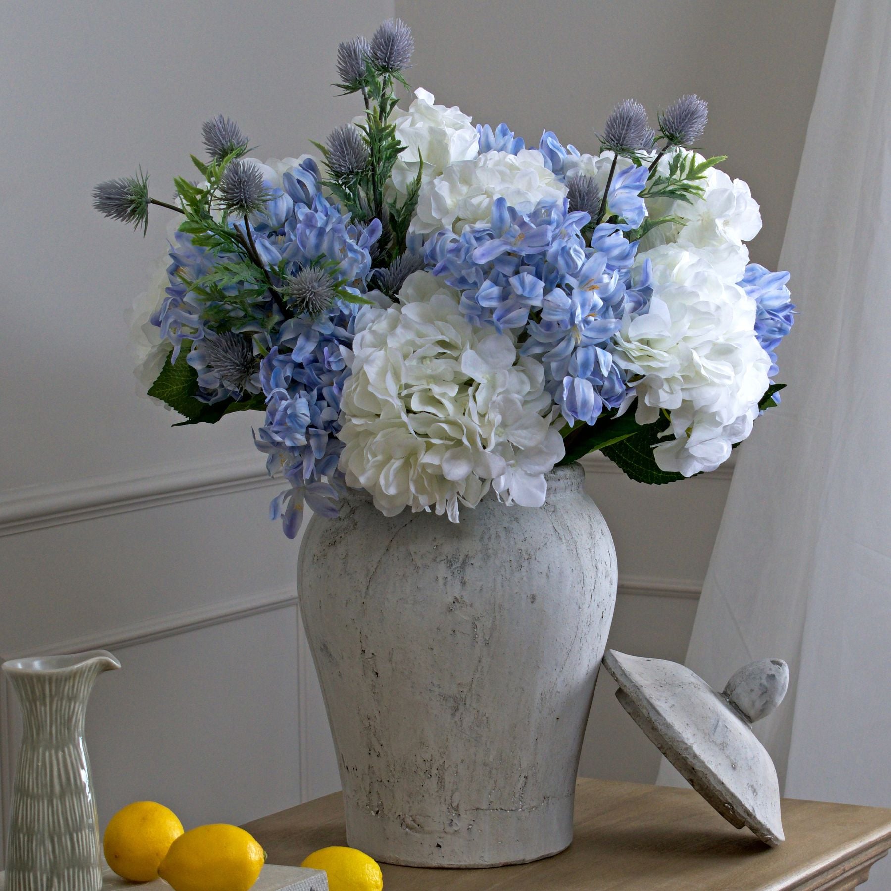 Bloomville Stone Ginger Jar [cid:20731-b]