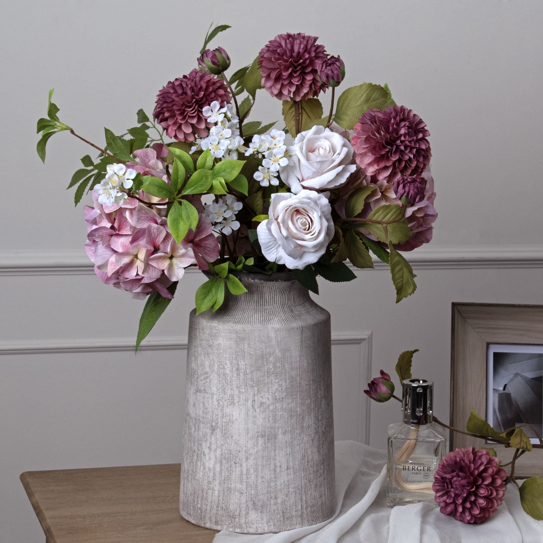 Bloomville Urn Stone Vase_1454