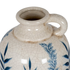 Blue Flora Amphora Jug Vase [cid:24728-b]