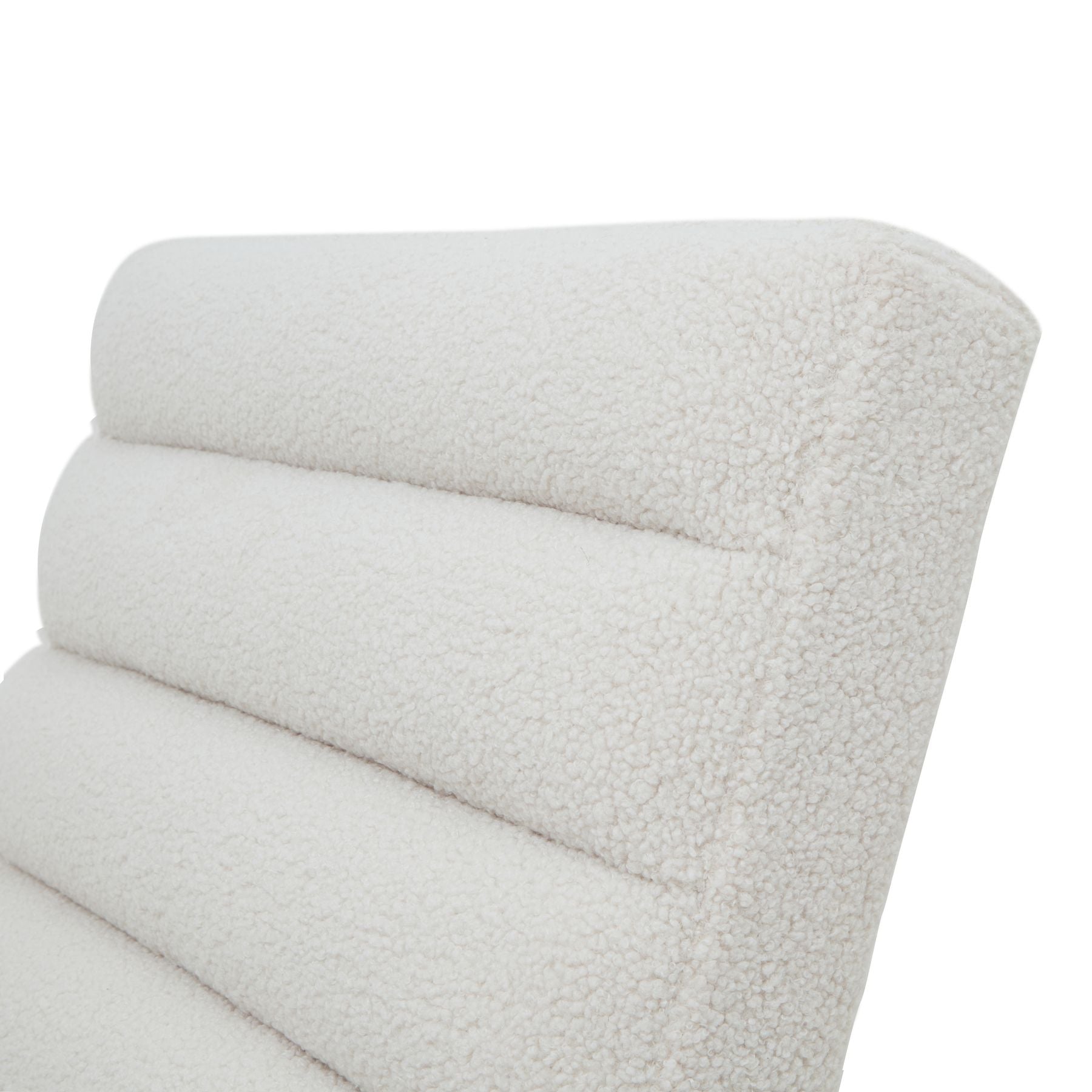 Boucle Ribbed Ark Chair_158