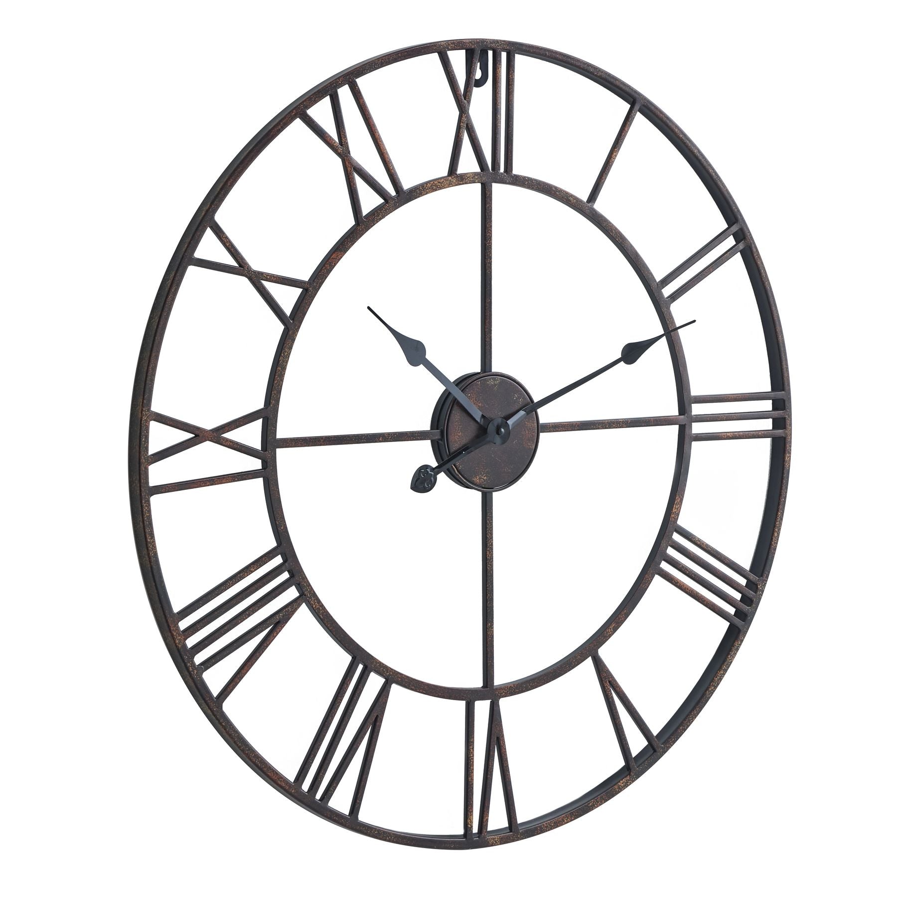 Grey Skeleton Wall Clock_3976