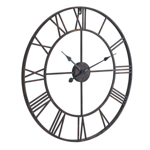 Grey Skeleton Wall Clock_3976