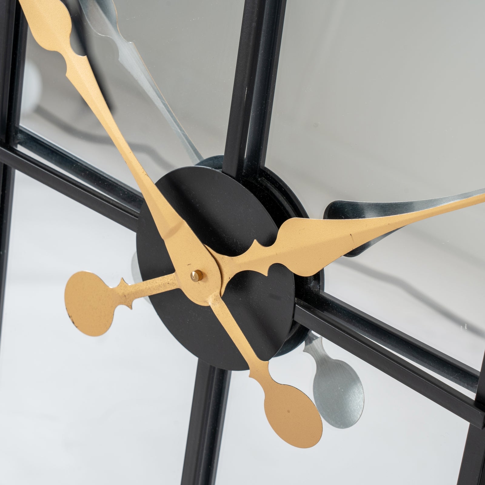 Brooklyn Black And Gold Wall Clock_3981