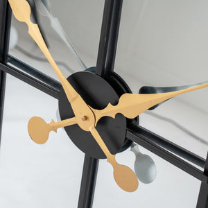 Brooklyn Black And Gold Wall Clock_3981