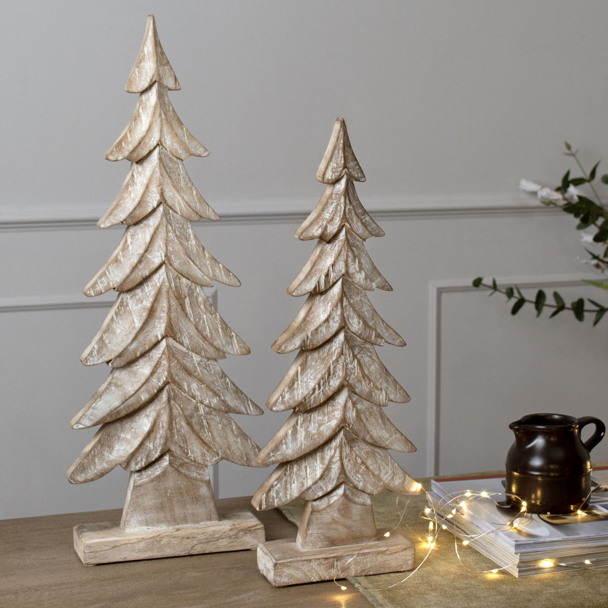 Carved Wood Christmas Tree_1523