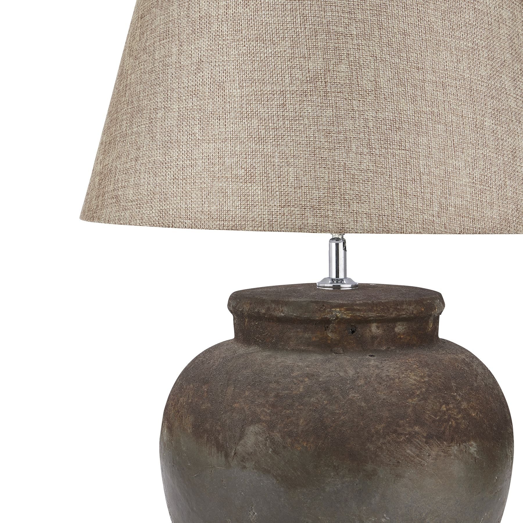 Castello Aged Stone Ceramic Table Lamp_745