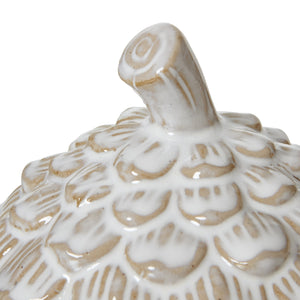 Ceramic Pine Cone Trinket Dish With Lid_1859