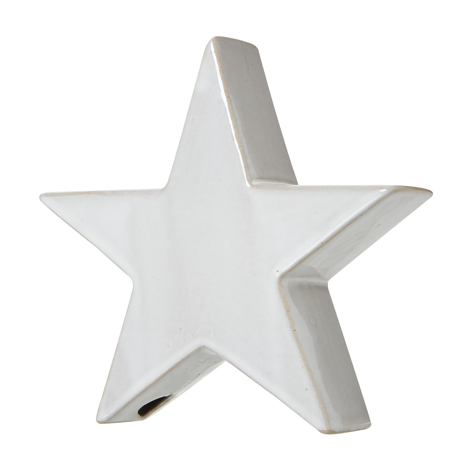 Ceramic Standing Star Decoration_1862