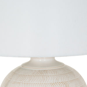 Chevronne Ceramic Table Lamp With Linen Shade_750