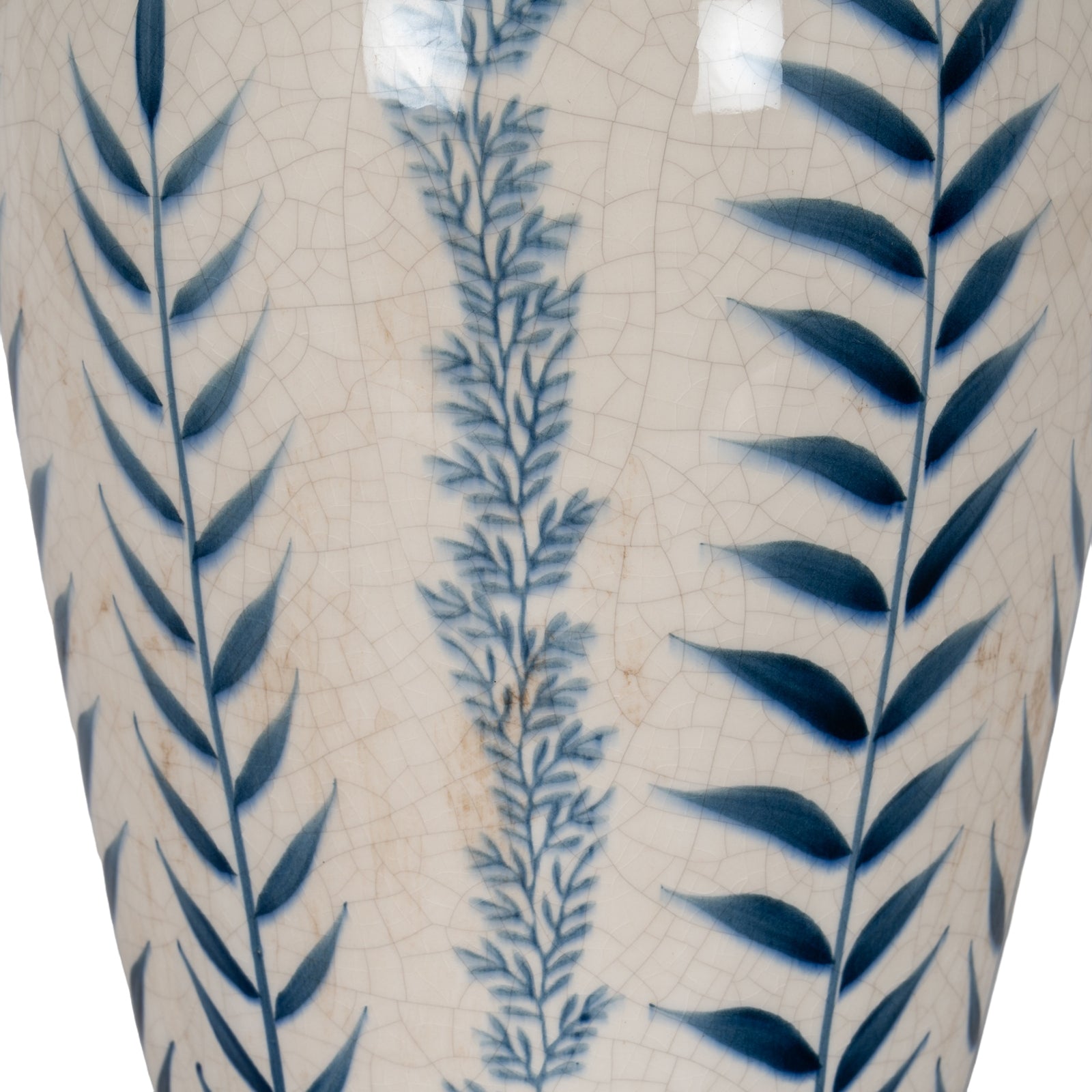Classic Blue Flora Juniper Vase [cid:24716-b]