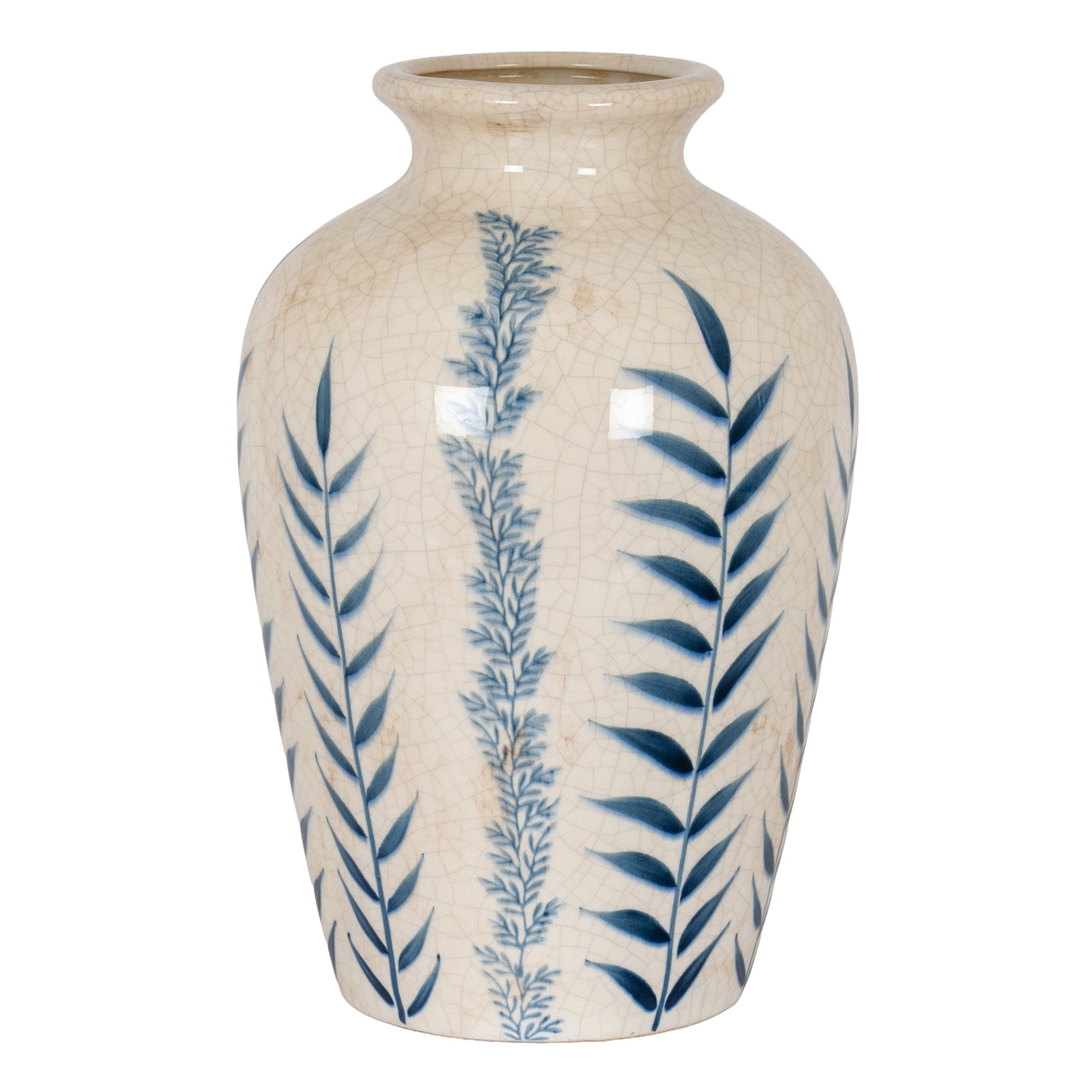 Classic Blue Flora Juniper Vase [cid:24716]
