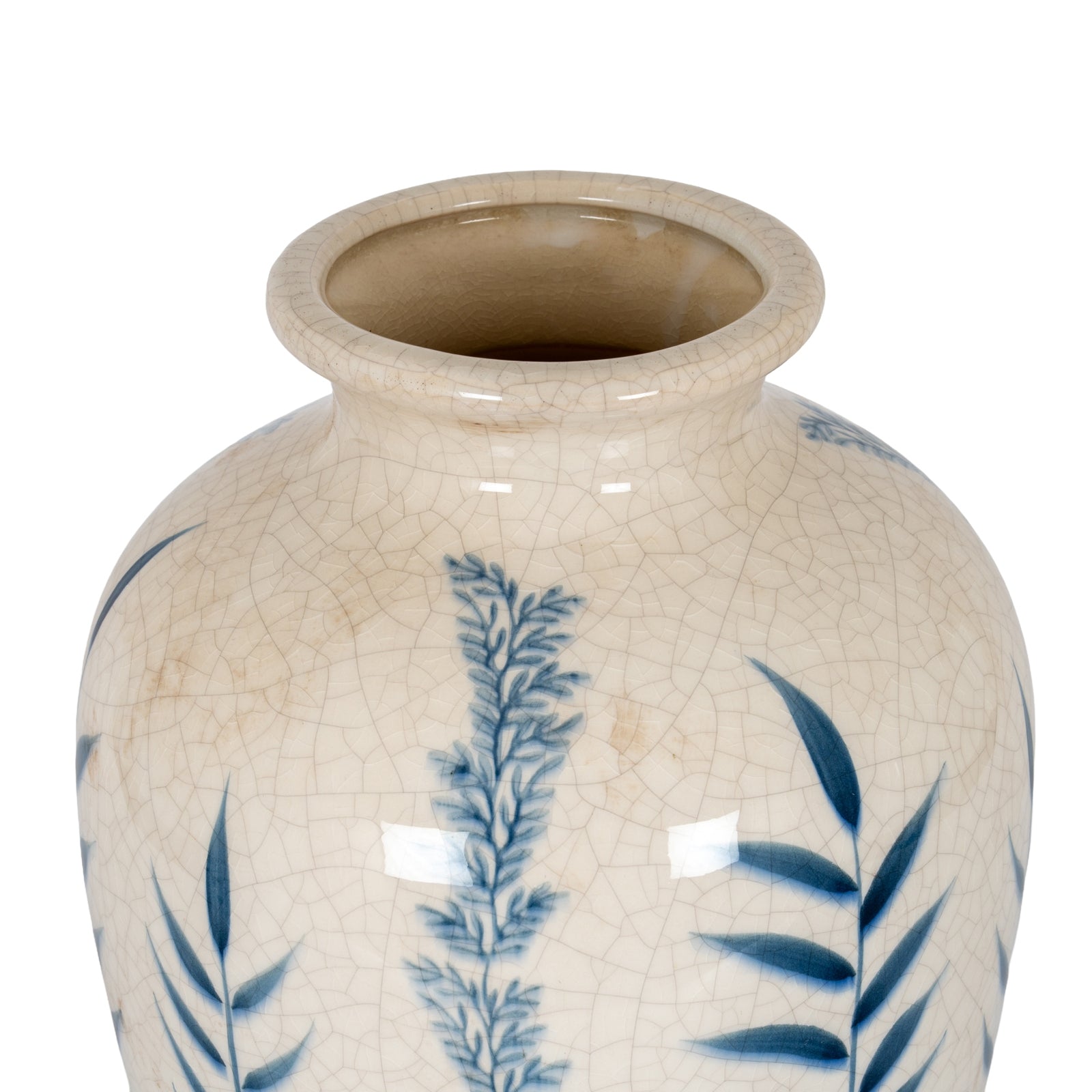 Classic Blue Flora Juniper Vase [cid:24716-a]