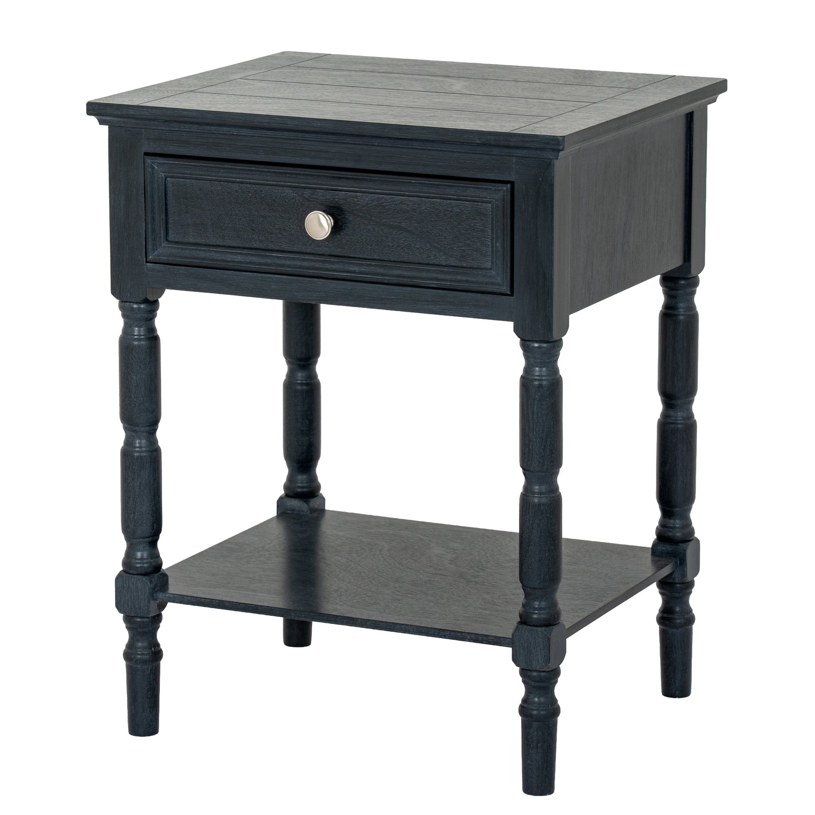 Contour Collection 1 Drawer Side Table_224