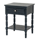 Contour Collection 1 Drawer Side Table_224