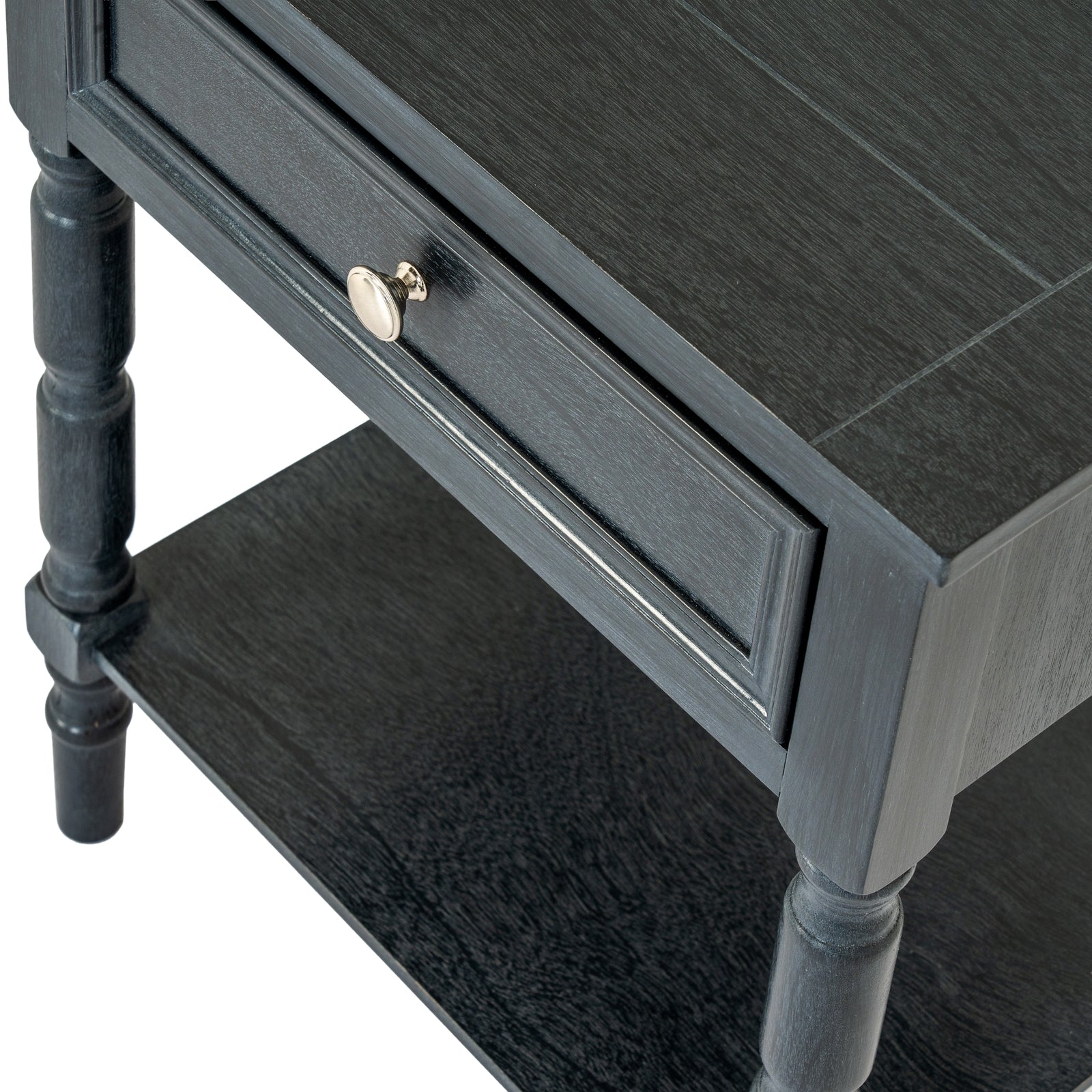 Contour Collection 1 Drawer Side Table_227