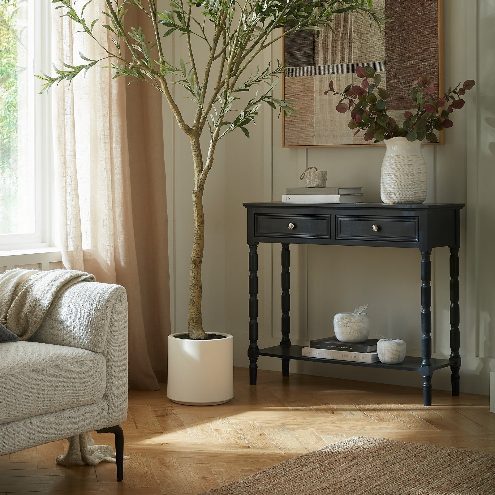 Contour Collection 2 Drawer Console_233