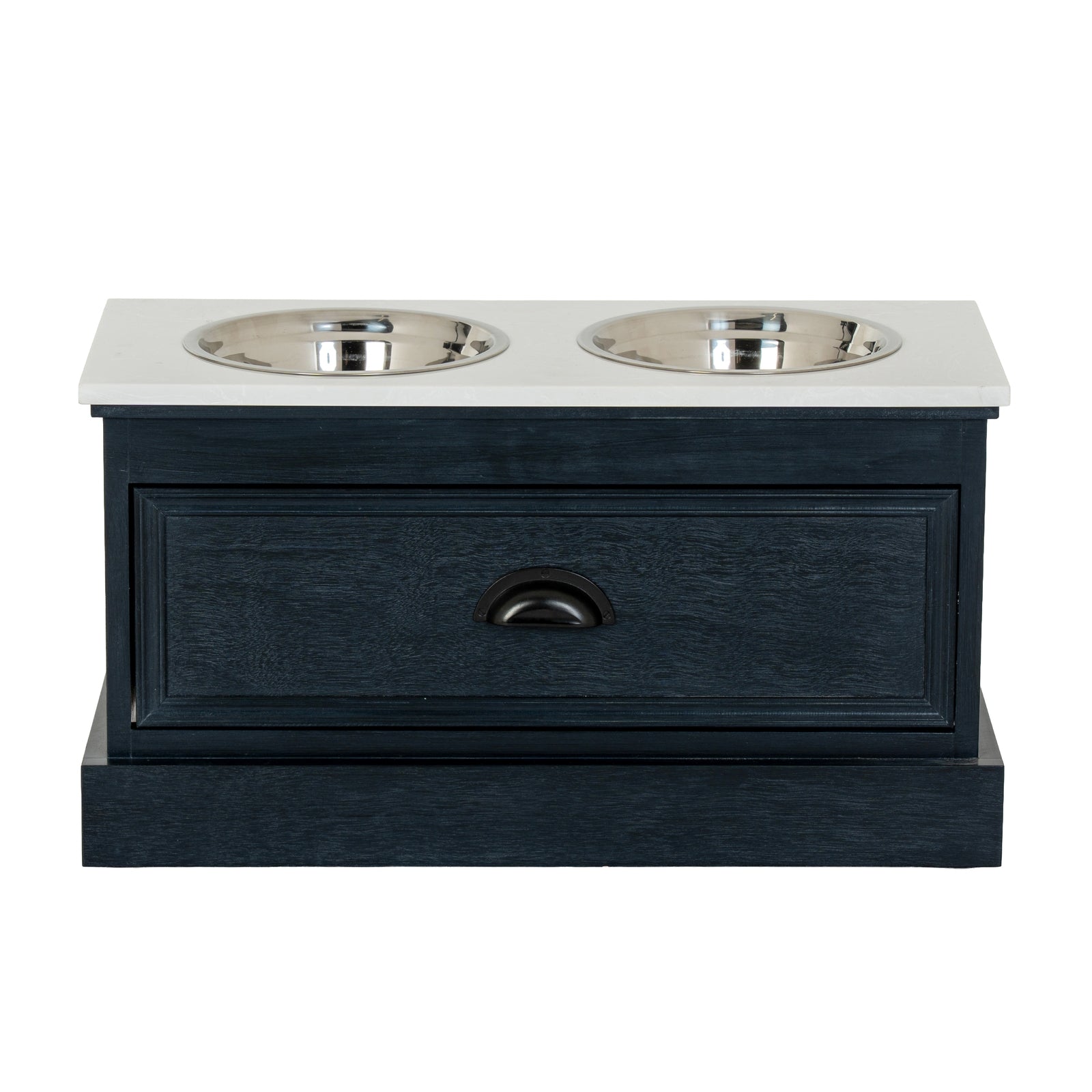Contour Collection Pet Feeder Table_257