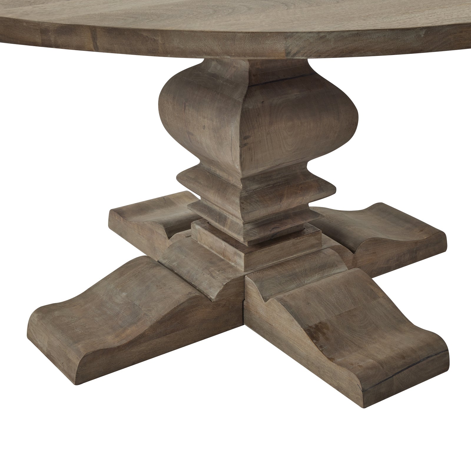 Copgrove Collection Round Pedestal Dining Table [cid:22695-b]
