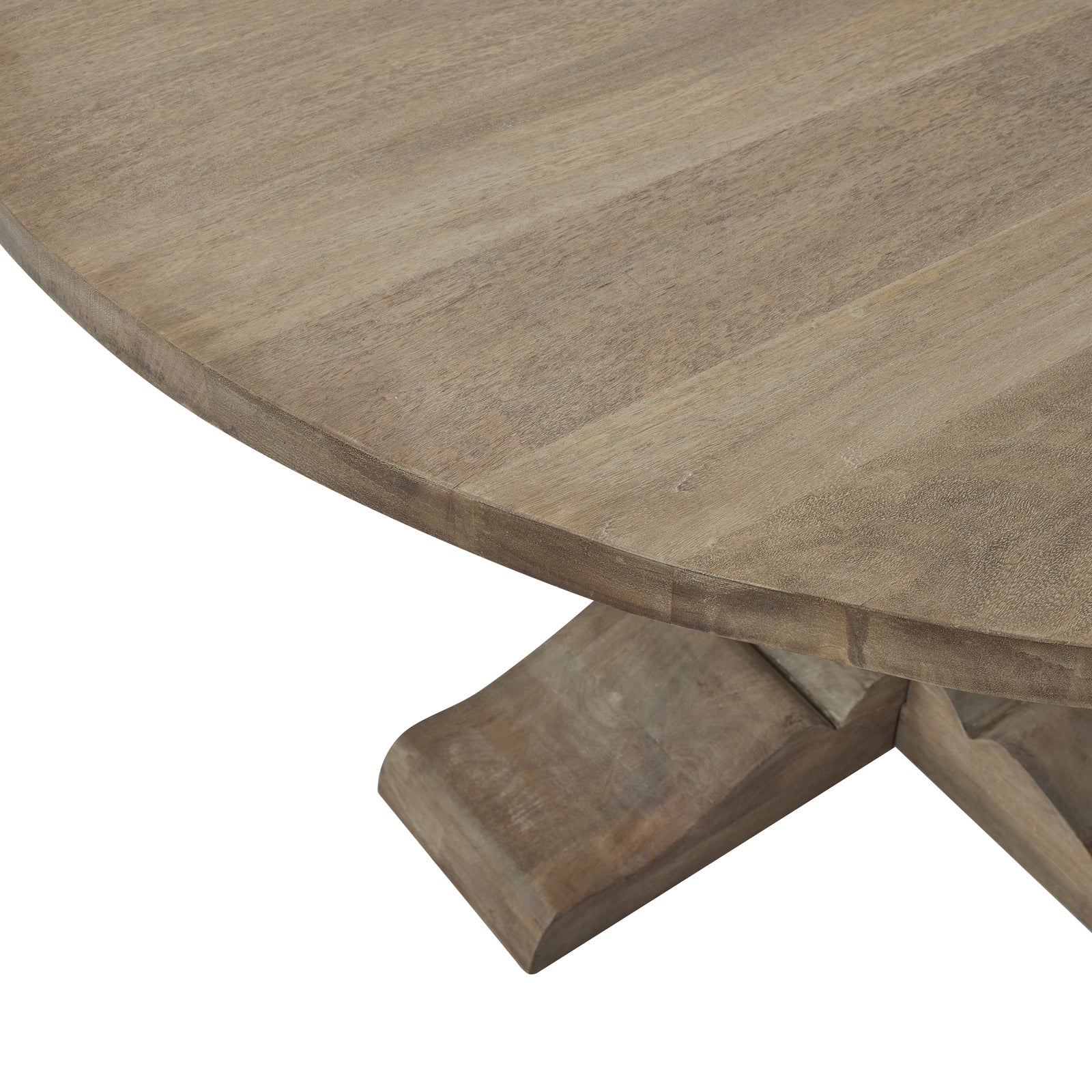 Copgrove Collection Round Pedestal Dining Table [cid:22695-c]