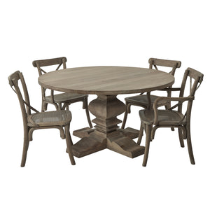 Copgrove Collection Round Pedestal Dining Table [cid:22695-d]