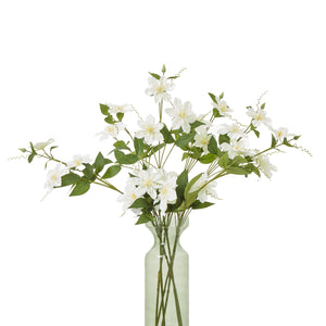 Cream Pearl Clematis Spray_4665