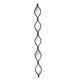 Decorative Hanging Black Mirror [cid:24532]