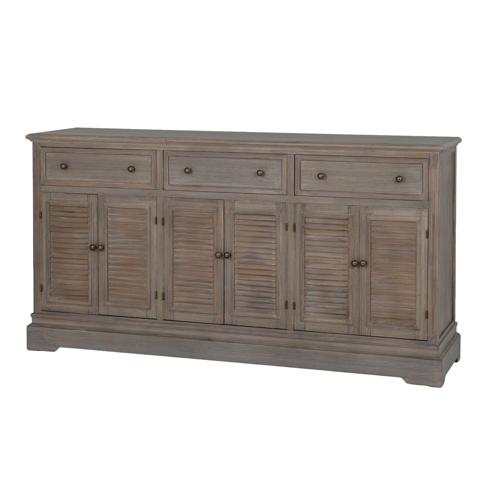 Delphine Collection 6 Door 3 Drawer Large Dresser Base [cid:24667-b]