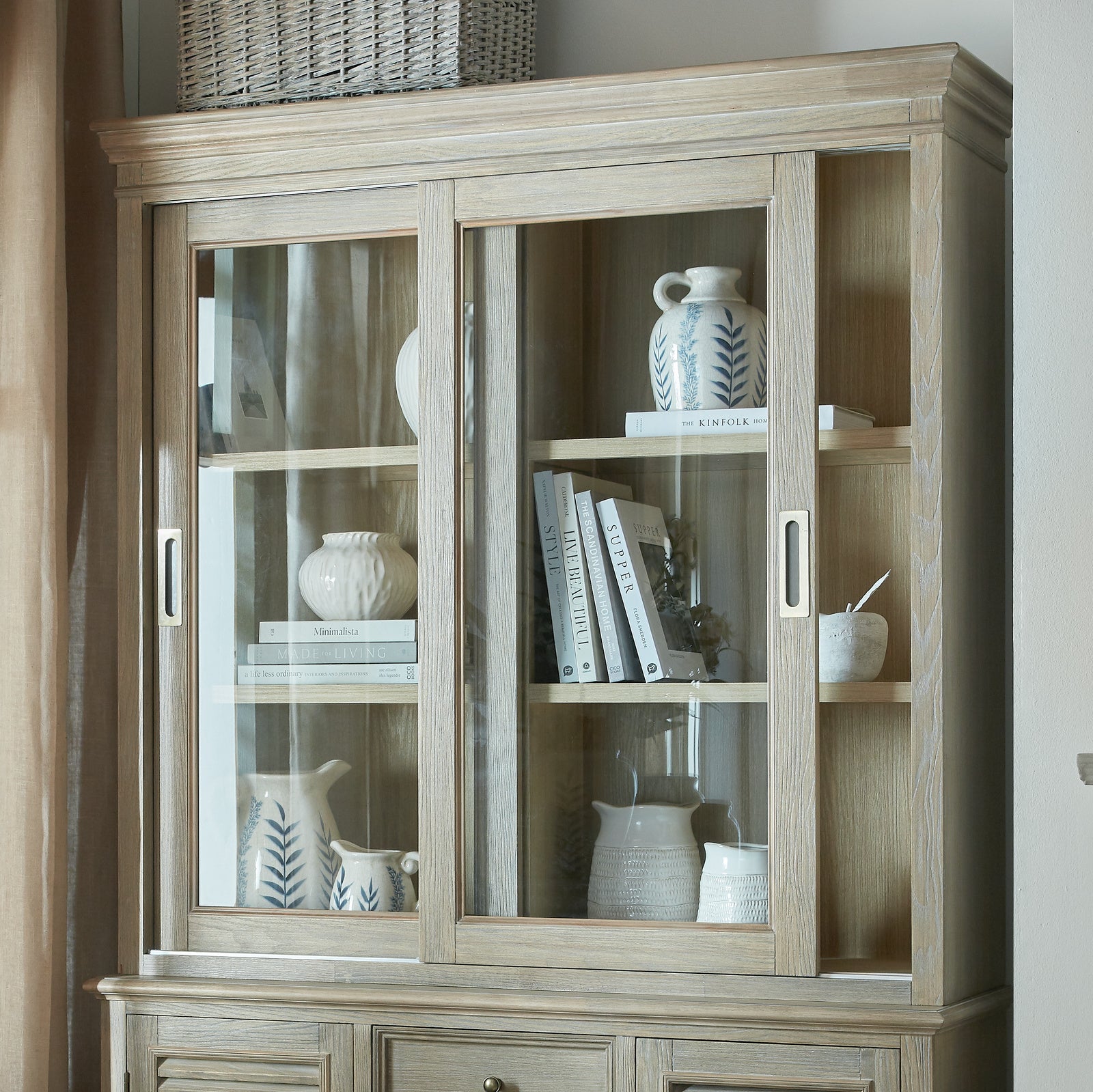 Delphine Collection Sliding Glass Dresser Top [cid:24658]