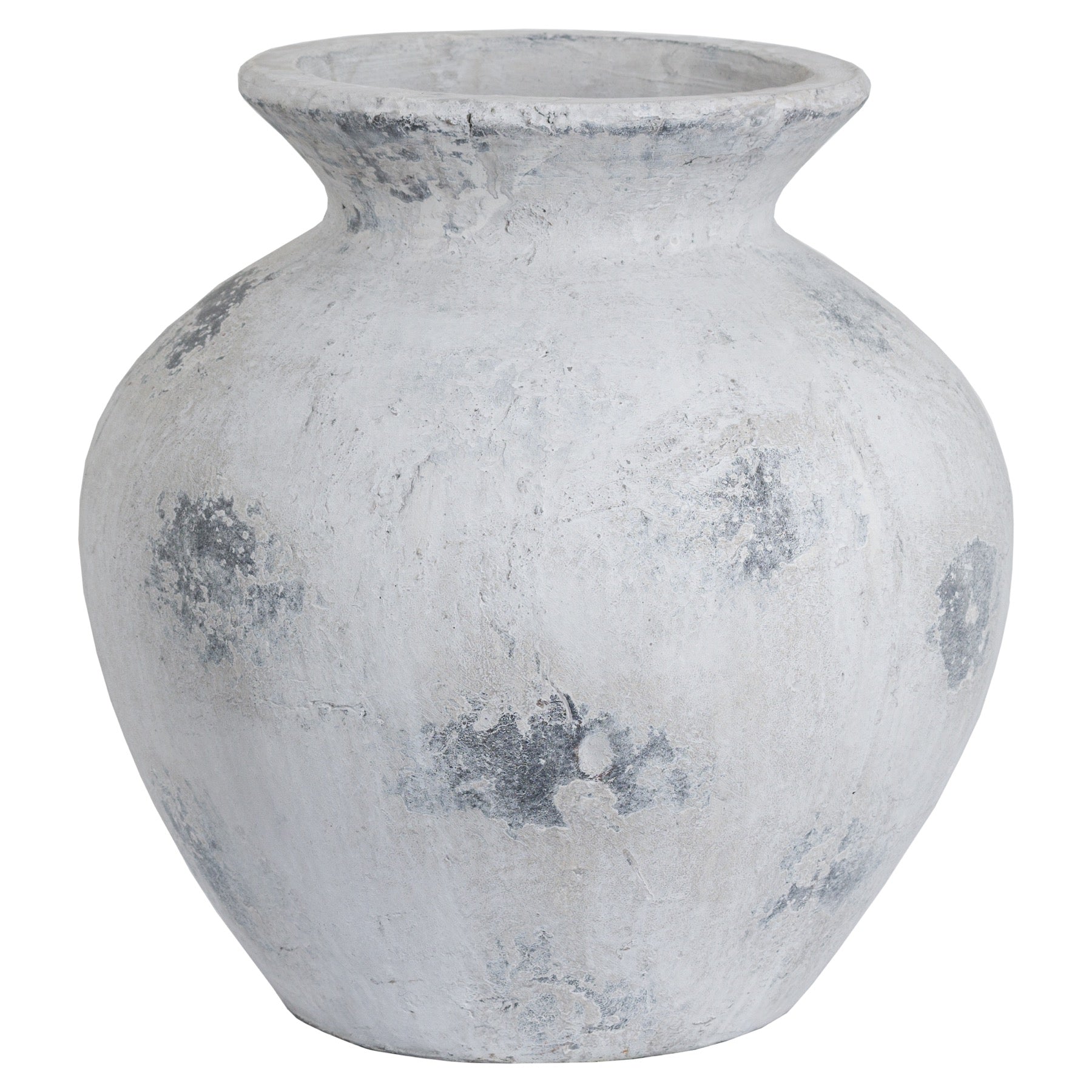 Downton Large Antique White Vase [cid:19501]