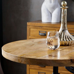 Draftsman Adjustable Bar Bistro Table_295
