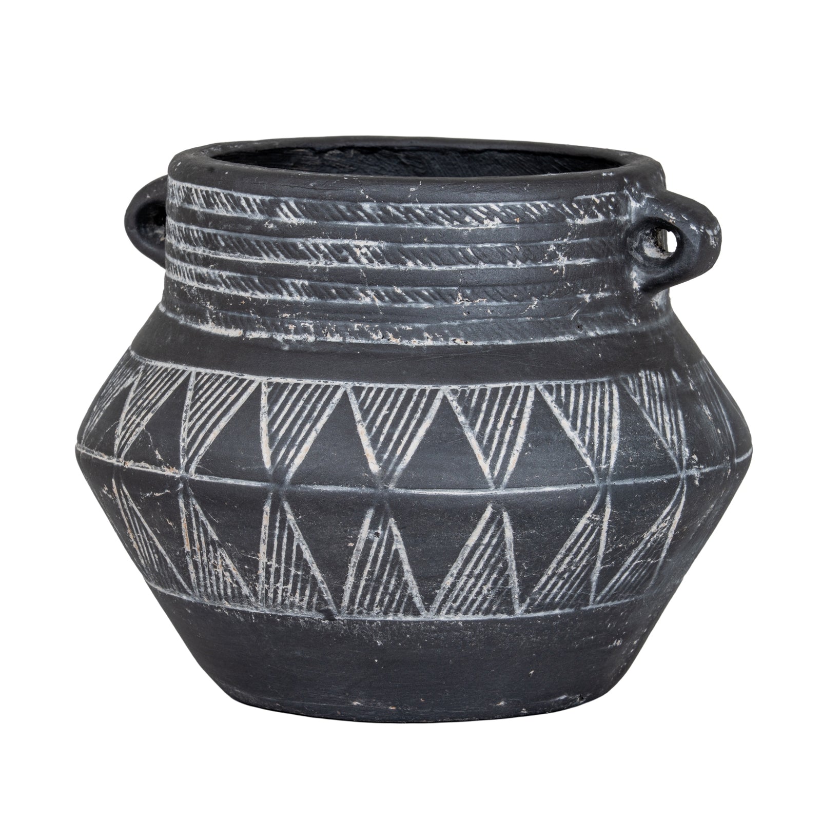 Etched Collection Pot With Handle [cid:24629]