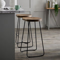 Franklin Hardwood Shaped Bar Stool_314