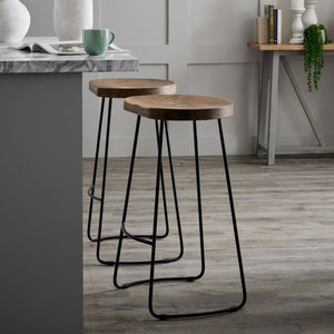 Franklin Hardwood Shaped Bar Stool_314